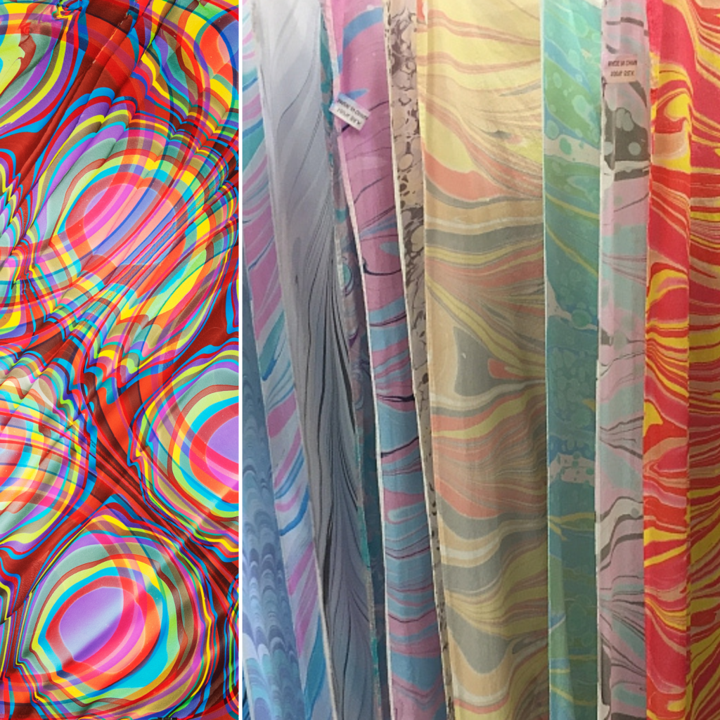 What is Fabric Marbling?